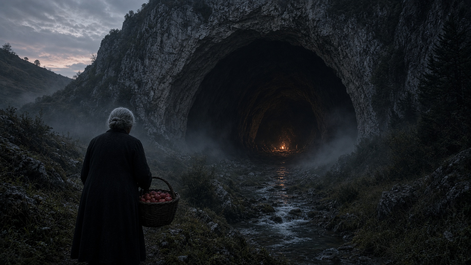 Las brujas de Zugarramurdi: la anciana de las manzanas