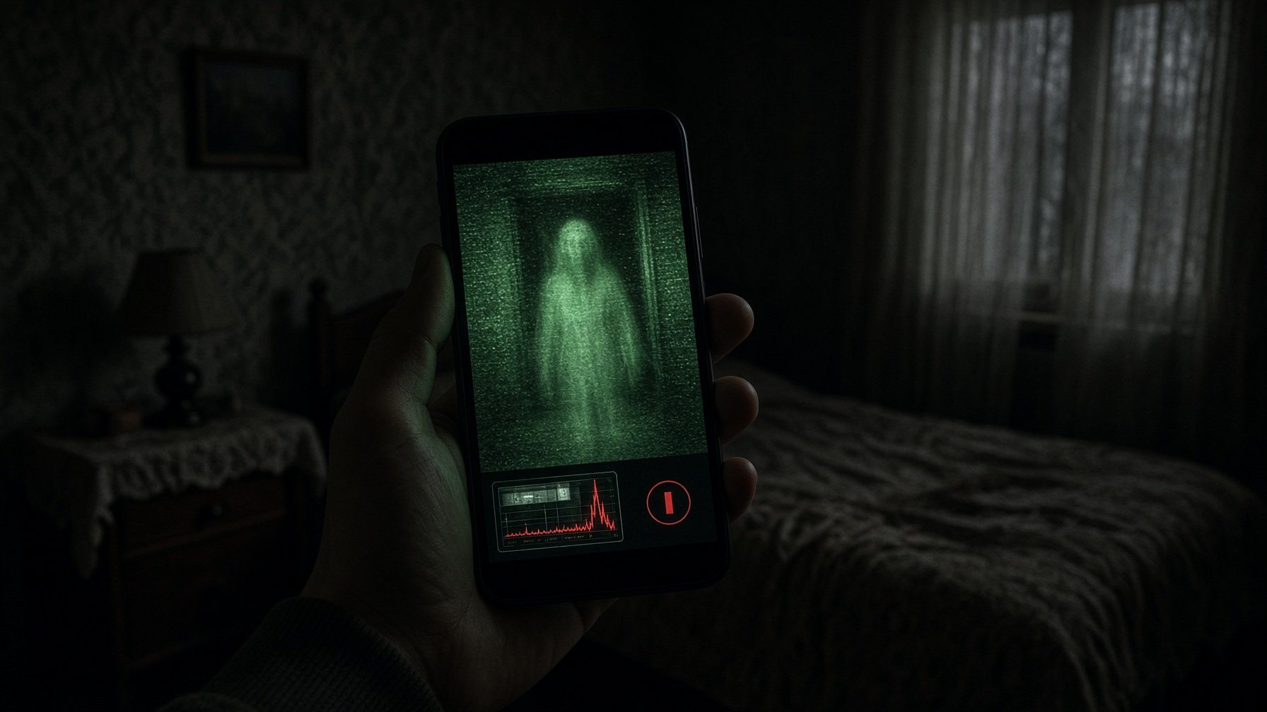 Detector de fantasmas online: busca presencias con la cámara de tu móvil