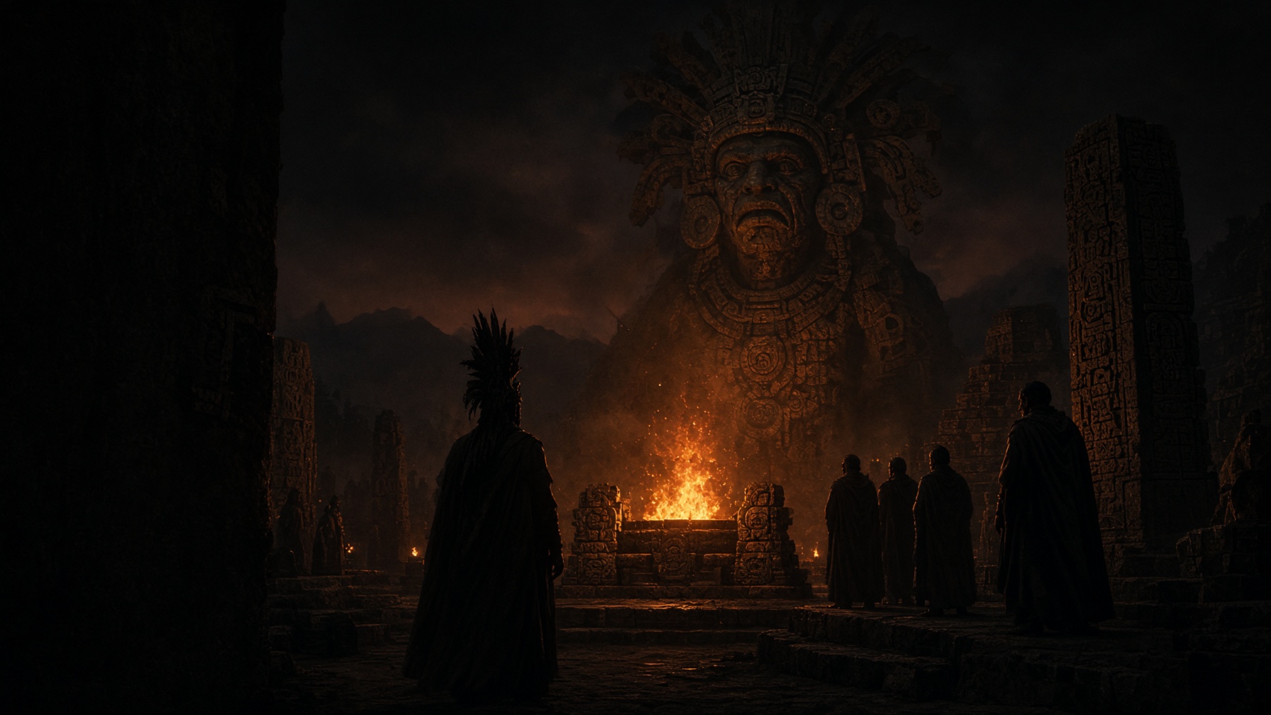 OTONTECUHTLI » El dios del fuego de los Aztecas